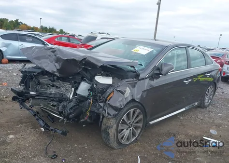 2015 Hyundai Sonata Sport из США, поврежденный, VIN 5NPE34AF1FH047945